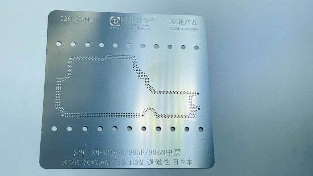 S20 G9896B 985F 986N S20 MIDDLE LAYER REBALLING STENCIL Mobileic