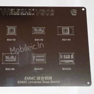 BGA153 STENCIL EMMC BGA16 STENCIL EMMC|BGA16 STENCIL EMMC|BGA18 STENCIL EMMC|BGA22 STENCIL EMMC|BGA25 STENCIL EMMC|WELSOLO VS02 EMMC