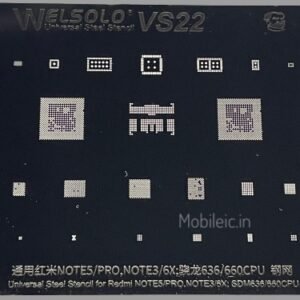Stencil NOTE5 PROVS22
