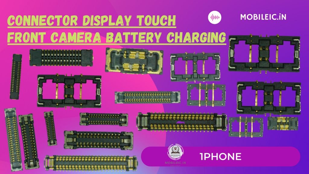iPhone CONNECTOR DISPLAY TOUCH FRONT CAMERA BATTERY CHARGING