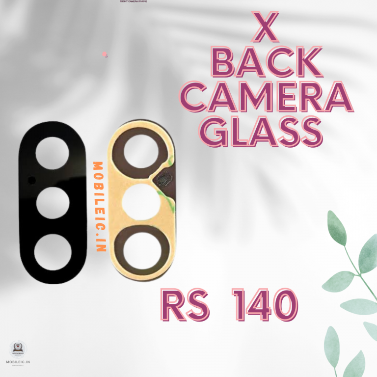 CAMERA GLASS IPHONE X mobileic