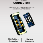 X XS XR XS MAX 8 8 PLUS BATTERY PC CONNECTOR PORT ON BOARD
