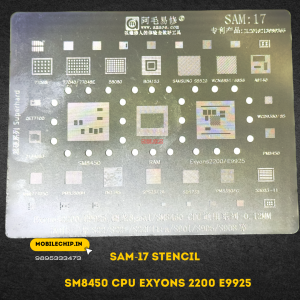 SAM17 STENCIL SM8450 CPU EXYONS 2200 E9925