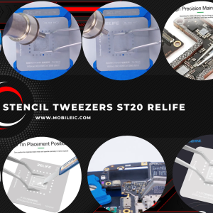 STENCIL TWEEZERS ST20 RELIFE