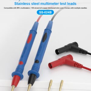 SUNSHINE SS 024B INTERCHANGEABLE MULTIMETER TEST MULTIMETER TEST PROBE CABLES