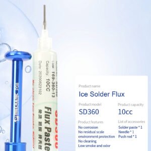 MECHANIC SD360 10CC SOLDER PASTE FLUX TRANSPARENT NO CLEAN WELDING FLUX MECHANIC SD360