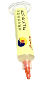 FONEKONG-WHITE-PASTE-FLUX-223  SAFETY MEASURES:  KEEP CONTAINER TIGHTLY CLOSED AVOID CONTACT WITH SKIN AND EYES WEAR SUITABLE PROTECTIVE CLOTHING AND GLOVES. CAPACITY: 10CC