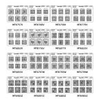 QIANLI SOLDER MASK REPAIR UV STENCIL FOR MEDIATEK 16 pieces